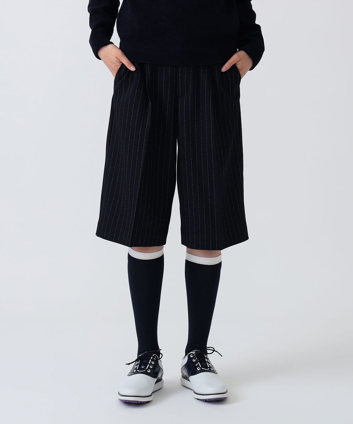 BEAMS GOLF（ビームス ゴルフ）PURPLE LABEL / 膝下丈 ストレッチ