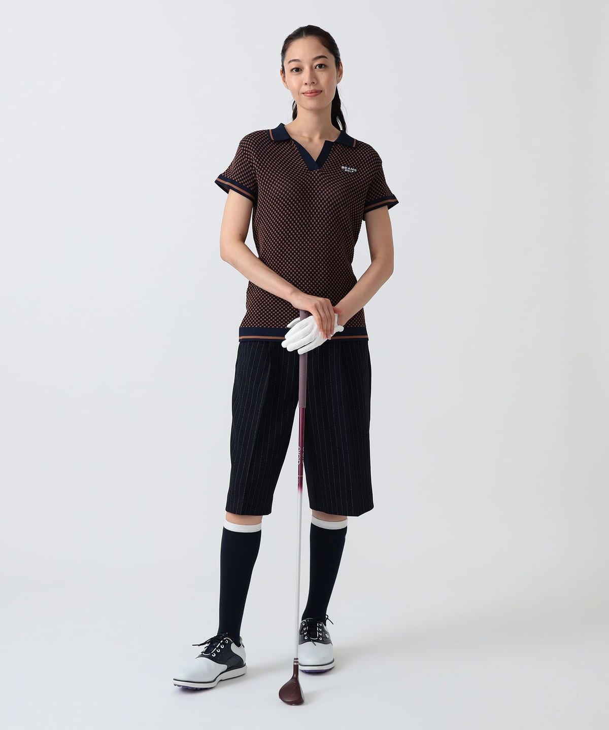 BEAMS GOLF（ビームス ゴルフ）PURPLE LABEL / 膝下丈 ストレッチ