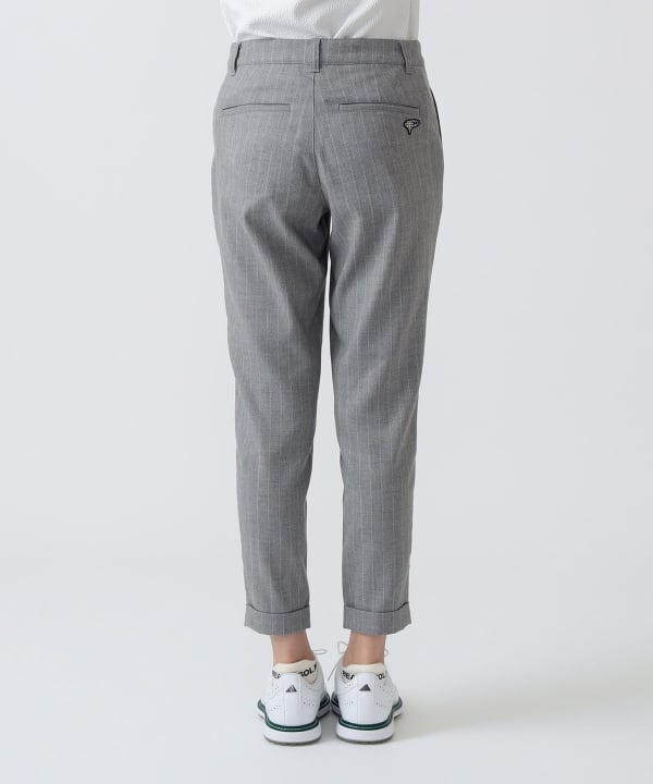 PURPLE LABEL / ストレッチ ストライプ サキソニー パンツ Model：H172 B75 W58 H84　Size：M