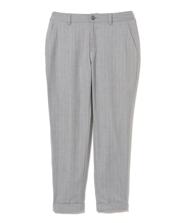 PURPLE LABEL / ストレッチ ストライプ サキソニー パンツ