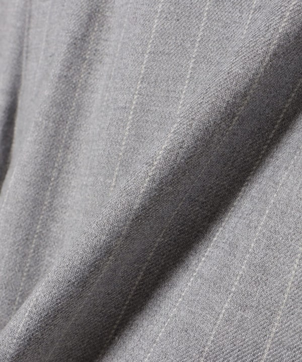 PURPLE LABEL / ストレッチ ストライプ サキソニー パンツ