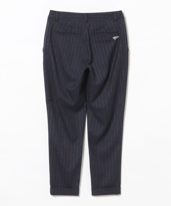 PURPLE LABEL / ストレッチ ストライプ サキソニー パンツ