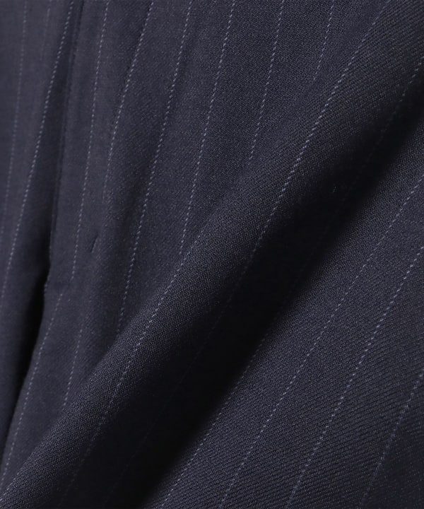 PURPLE LABEL / ストレッチ ストライプ サキソニー パンツ