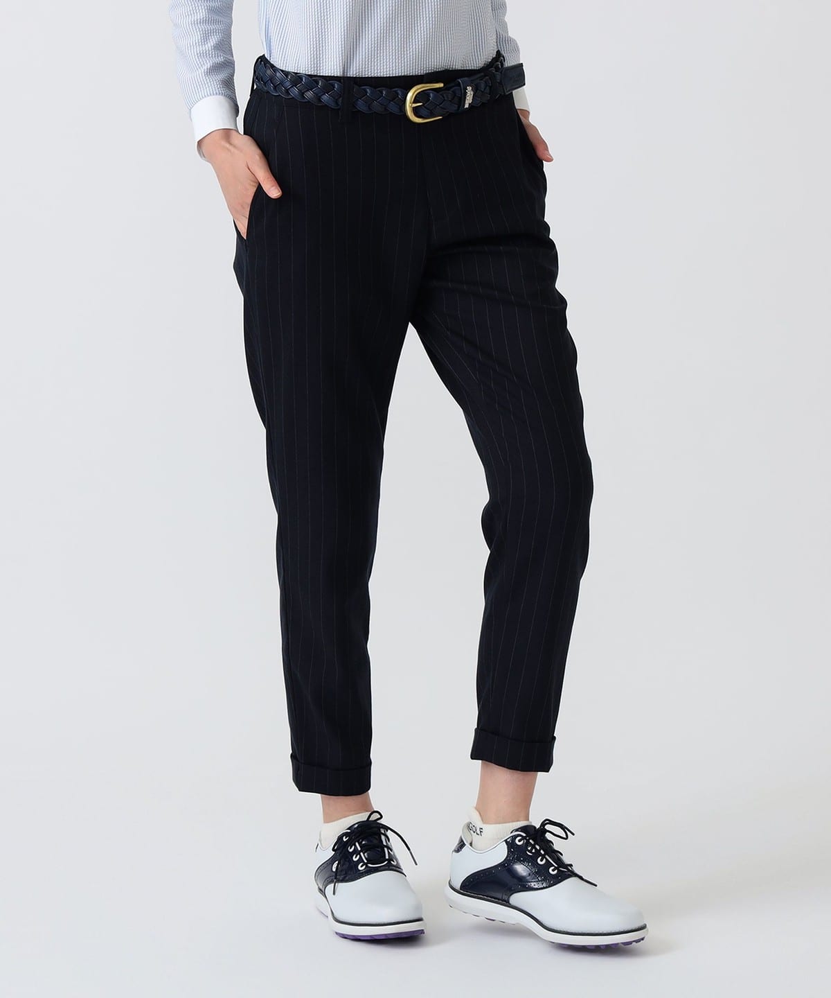 BEAMS GOLF（ビームス ゴルフ）PURPLE LABEL / ストレッチ ストライプ