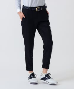 PURPLE LABEL / ストレッチ ストライプ サキソニー パンツ