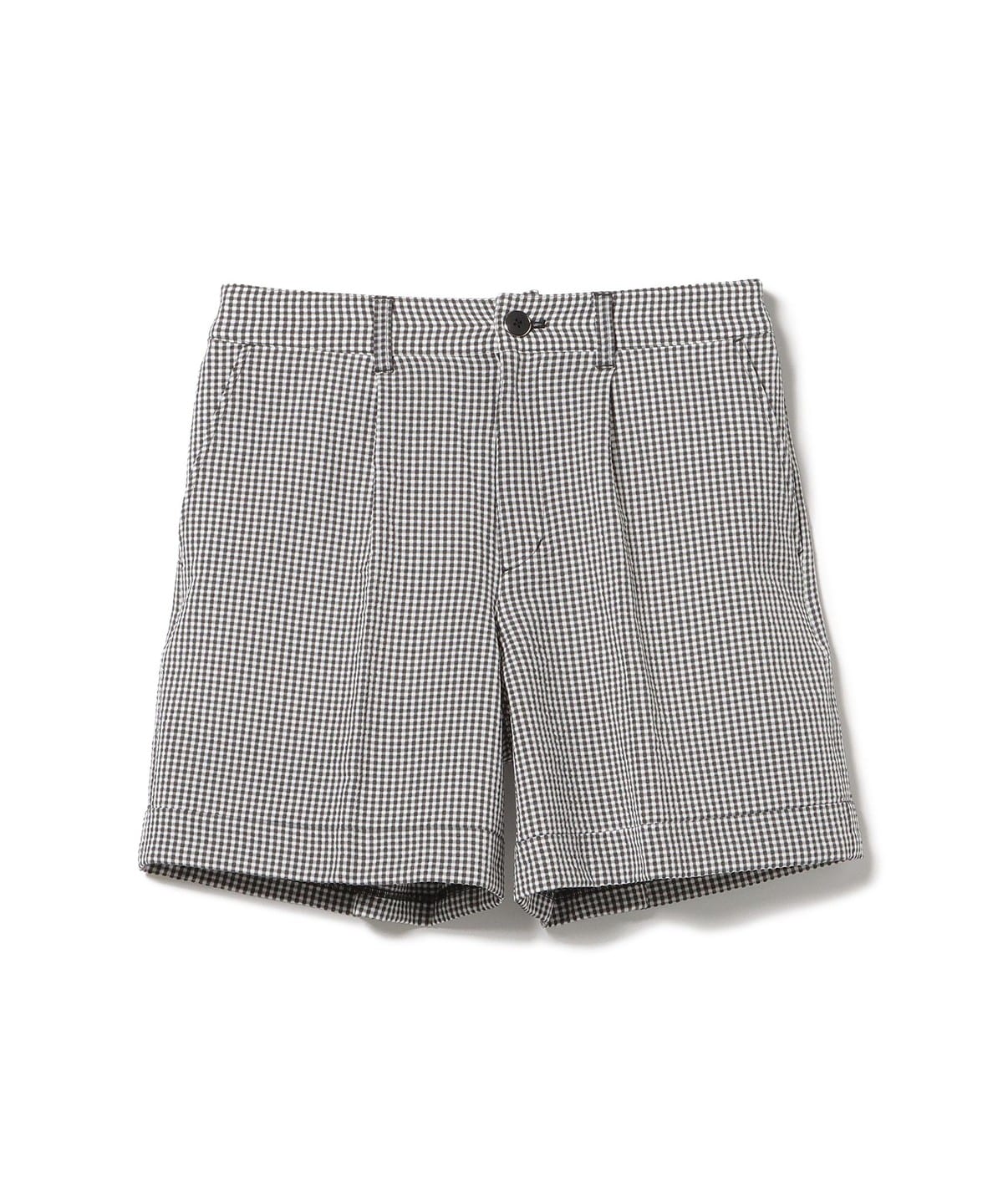 BEAMS GOLFビームスゴルフパープルレーベル裾ダブルショートパンツLサイズ BEAMS GOLF（ビームス ゴルフ）PURPLE LABEL / ギンガム 裾ダブル