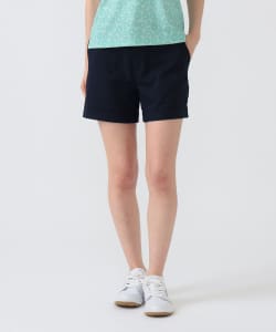 PURPLE LABEL / リネンライク 裾ダブル ショートパンツ