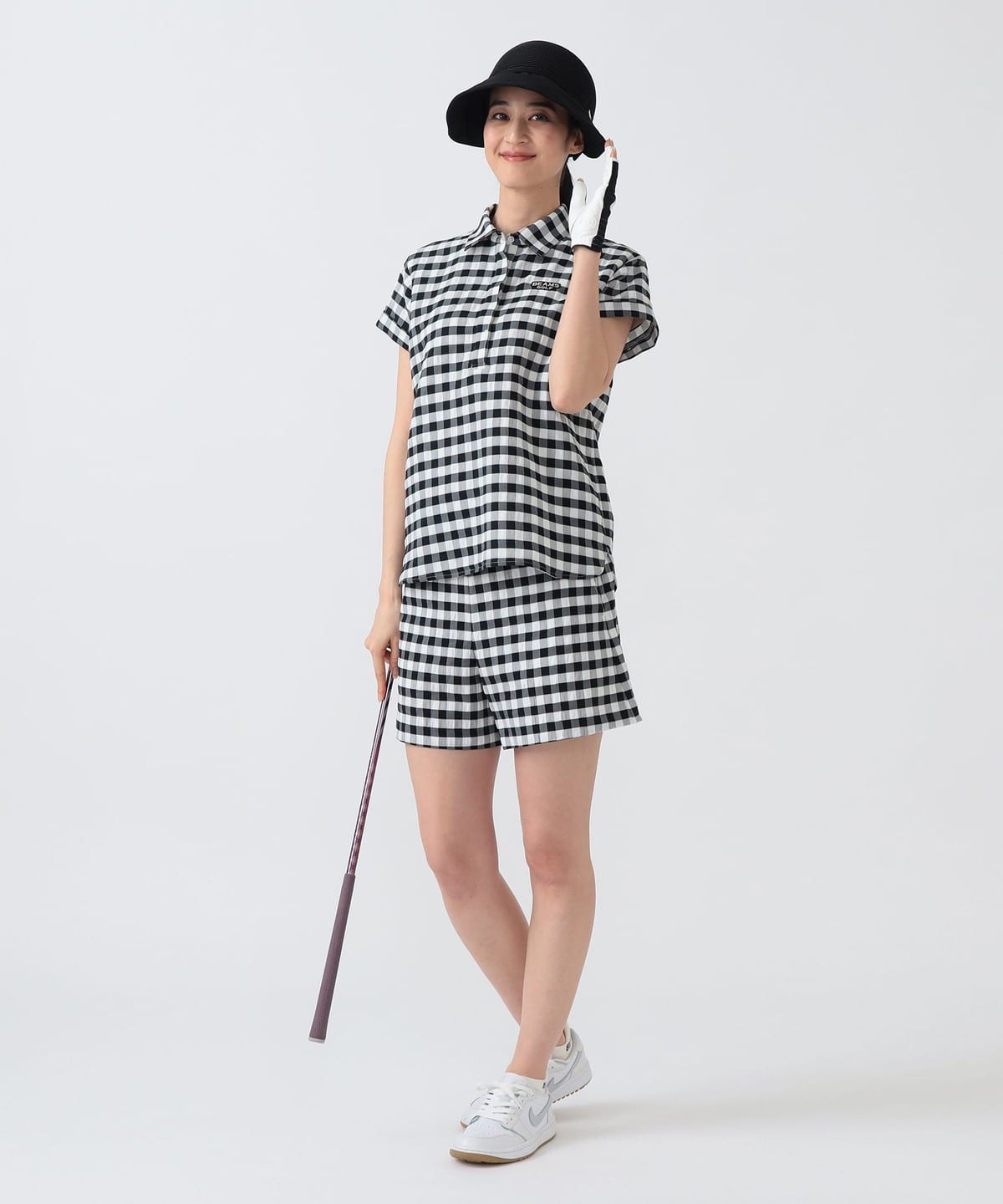 BEAMS GOLF（ビームス ゴルフ）PURPLE LABEL / ビッグギンガムチェック