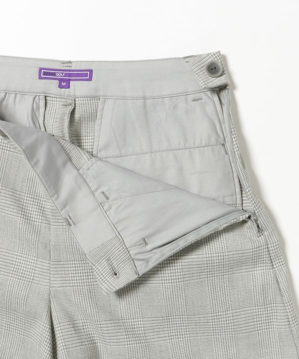 PURPLE LABEL / グレンチェック ショートパンツ