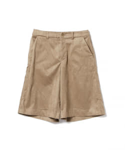 ▲BEAMS GOLF PURPLE LABEL / スエード ガウチョ パンツ