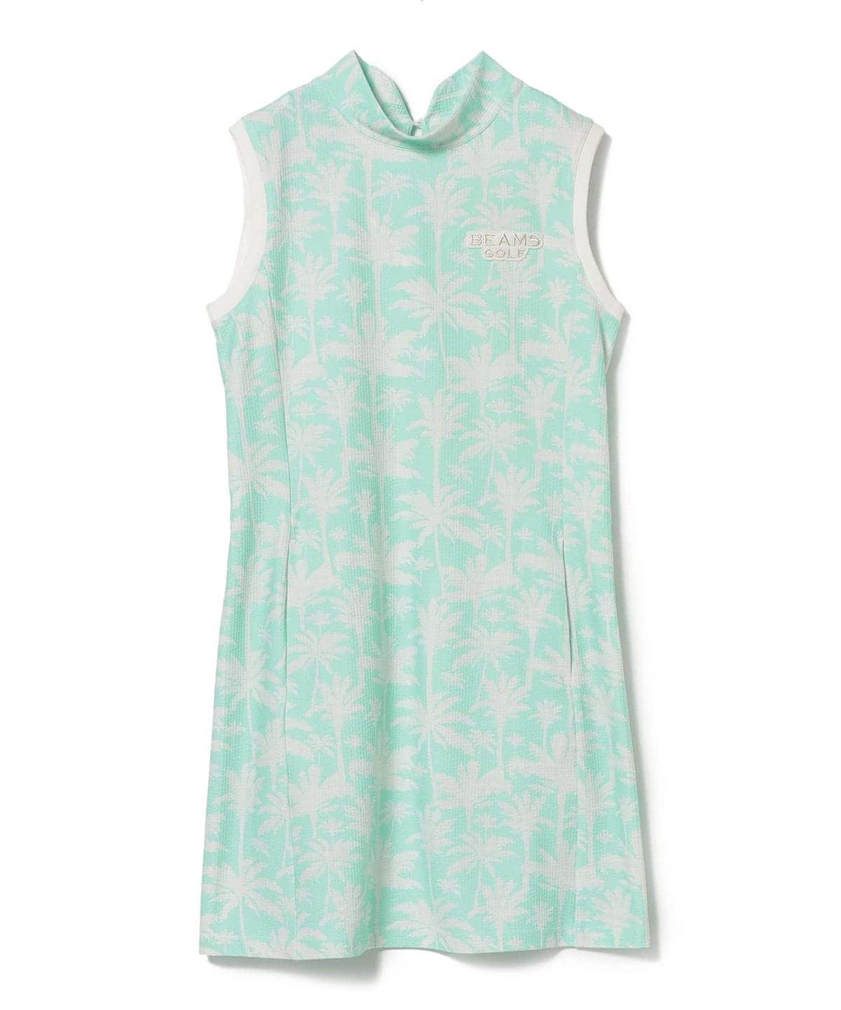 PURPLE LABEL / パームツリー ノースリーブ ワンピース ワンピース WOMEN GREEN M PURPLE LABEL / パームツリー ノースリーブ ワンピース ワンピース WOMEN GREEN M