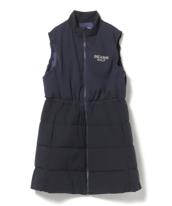 BEAMS GOLF（ビームス ゴルフ）PURPLE LABEL / 切り替え 中綿ワンピース（ワンピース ワンピース）通販｜BEAMS