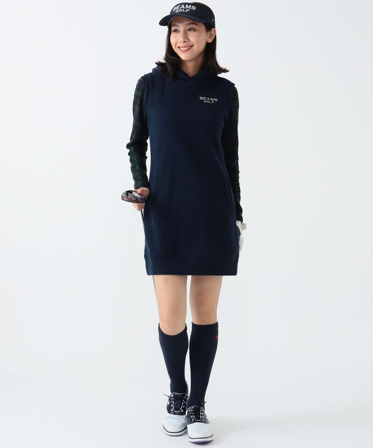 ビームスゴルフ 中綿ワンピース BEAMS GOLF あやしく ORANGE LABEL