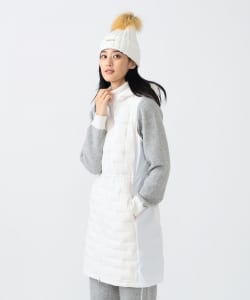 PURPLE LABEL / 接結ダウン 切替ワンピース