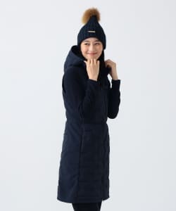 PURPLE LABEL / 接結ダウン 切替ワンピース