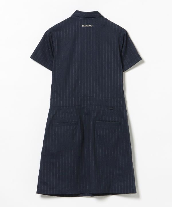 PURPLE LABEL / ストライプ シャツワンピース