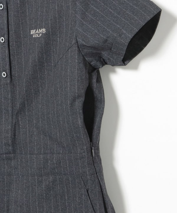 PURPLE LABEL / ストライプ シャツワンピース