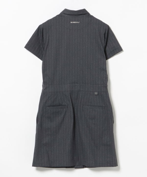 PURPLE LABEL / ストライプ シャツワンピース