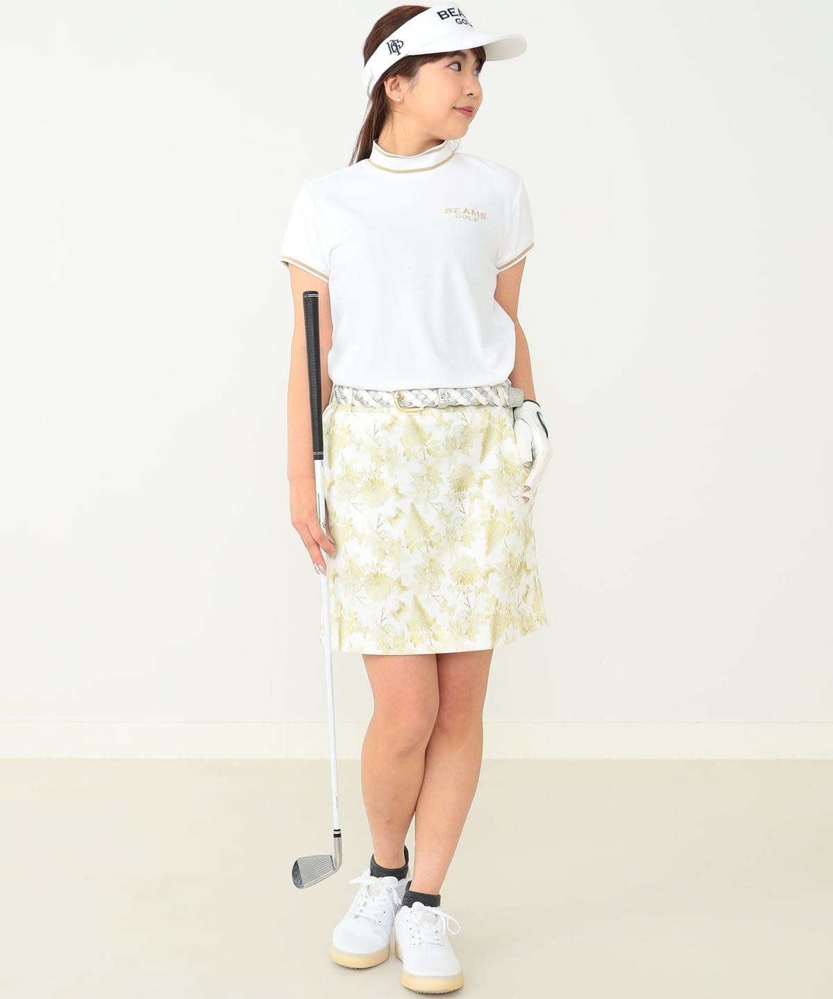 BEAMS GOLF（ビームス ゴルフ）BEAMS GOLF PURPLE LABEL / アゼレア柄