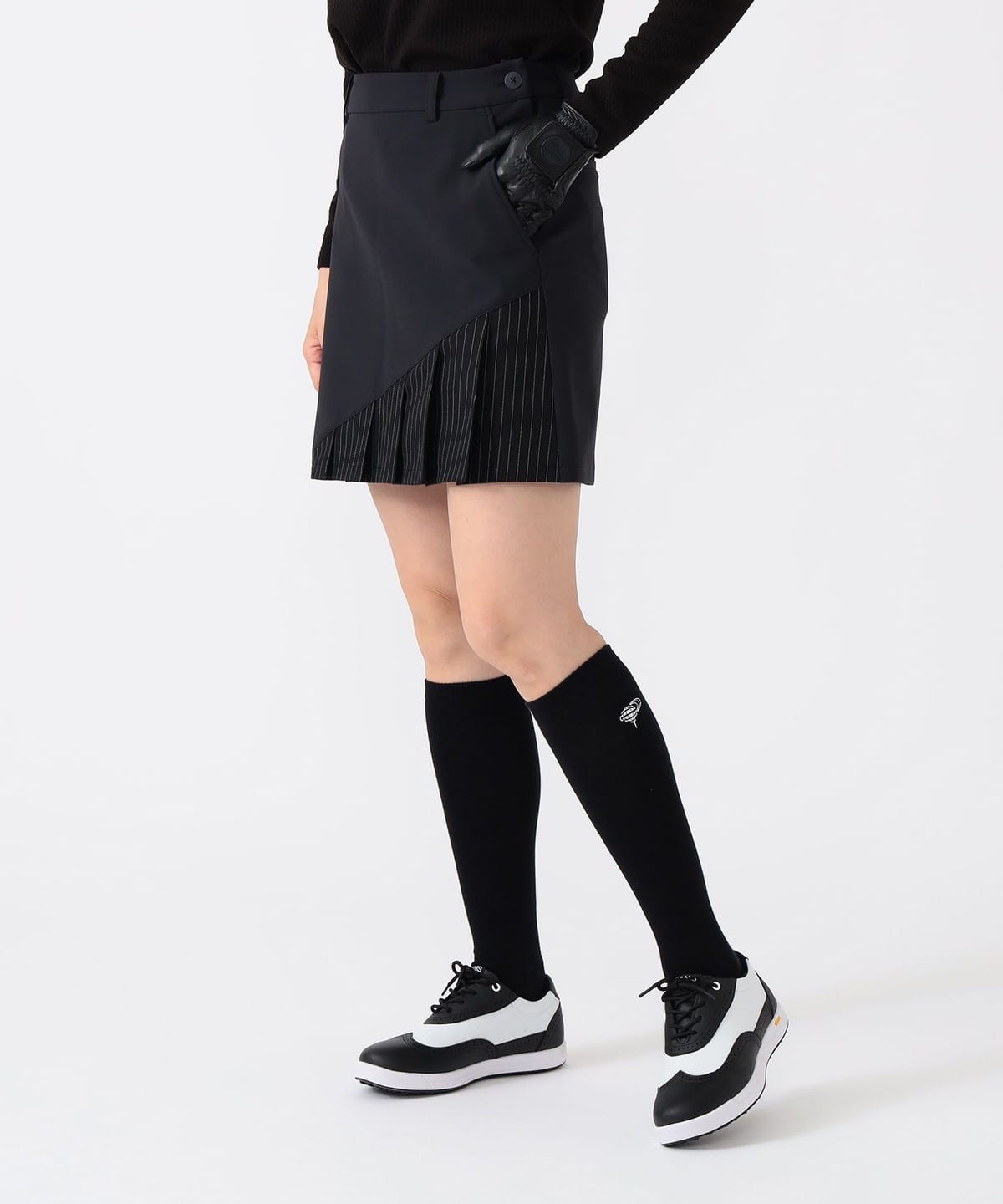 BEAMS GOLF（ビームス ゴルフ）PURPLE LABEL / 切替ストライプ 