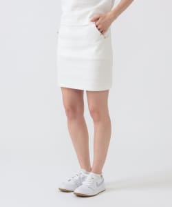 PURPLE LABEL / ケーブル ボーダー ニット スカート