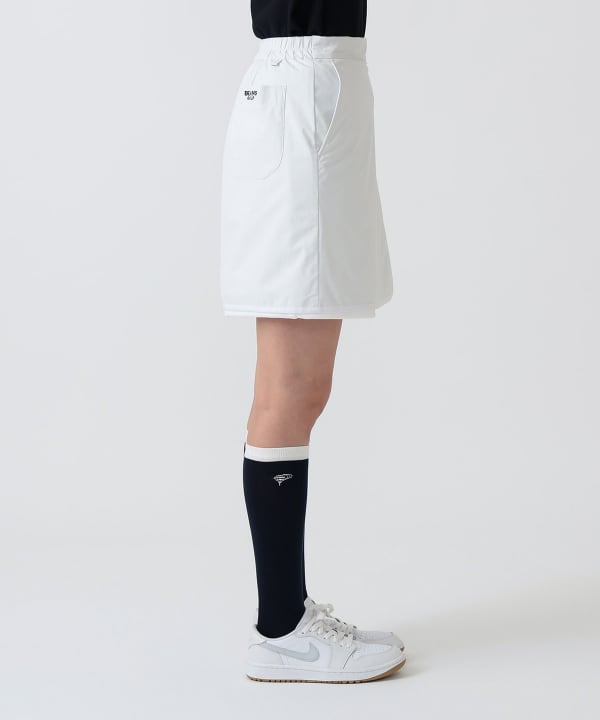 PURPLE LABEL / スフィダンテ 撥水 巻きスカート Model：H172 B75 W58 H84　Size：M