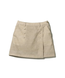 BEAMS GOLF PURPLE LABEL / クールドッツ プリント ドット ラップスカート