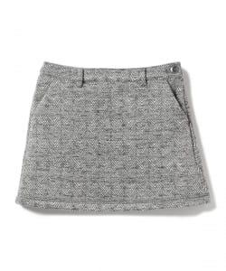 BEAMS GOLF PURPLE LABEL / ヘリンボーン フリース スカート