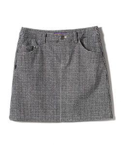 BEAMS GOLF PURPLE LABEL / ブロークンハウンドトゥース スカート