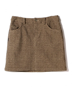BEAMS GOLF PURPLE LABEL / ブロークンハウンドトゥース スカート