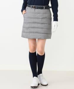 BEAMS GOLF PURPLE LABEL / ヘリンボーン柄 ダウン スカート