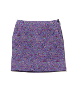 BEAMS GOLF PURPLE LABEL / クールドッツ ペイズリー プリント スカート