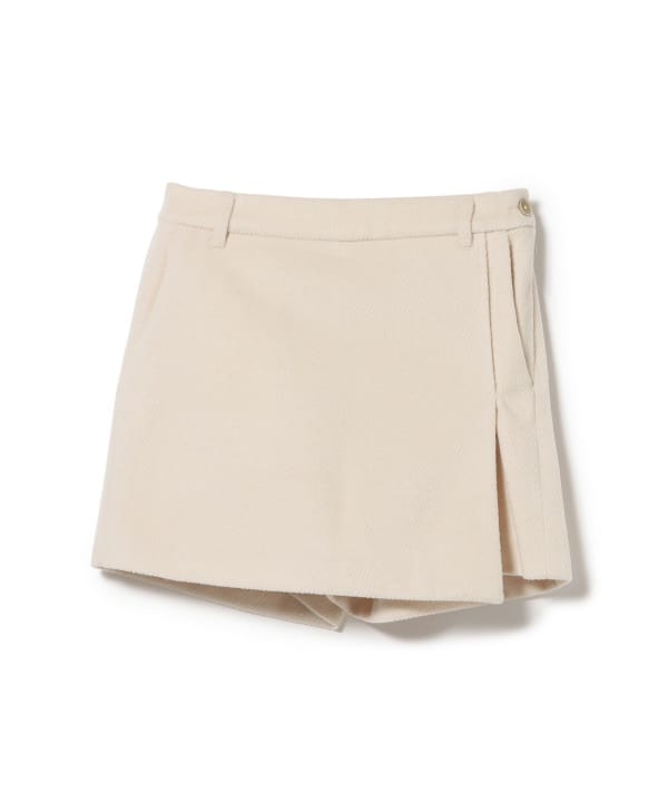 PURPLE LABEL / ヘリンボーン ラップキュロット