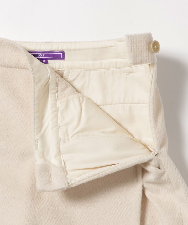 PURPLE LABEL / ヘリンボーン ラップキュロット