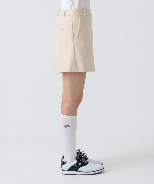 PURPLE LABEL / ヘリンボーン ラップキュロット Model：H172 B75 W58 H84　Size：M