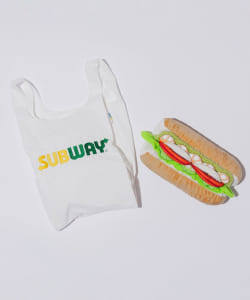 〈SUBWAY Produced by BEAMS DESIGN〉えびアボカドぬいぐるみ＆ショッピングバッグセット