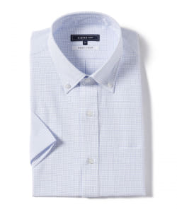 ▲B:MING by BEAMS / COOLMAX ボタンダウン ハーフスリーブ シャツ