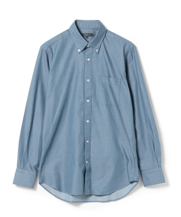 B Ming By Beams ビーミング By ビームス B Ming By Beams デニムライク ボタンダウンシャツ シャツ ブラウス ドレスシャツ 通販 Beams
