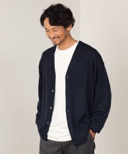 ▲B:MING by BEAMS / ウォッシャブル ニット Ｖカーディガン 23AW