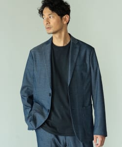 ▲B:MING by BEAMS / NOMAD デニムライク 2ボタン ジャケット (セットアップ対応)