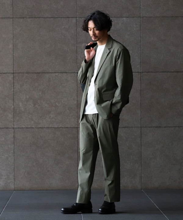 HOT2024B:MING　CORDURA スーツ セットアップ 3点セット【44】紺 スーツ