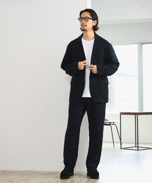 B:MING by BEAMS（ビーミング by ビームス）【別注】UNIVERSAL OVERALL × CITY DWELLERS / ブラックウォッチ  ジャケット (セットアップ対応)（ジャケット カジュアルジャケット）通販｜BEAMS