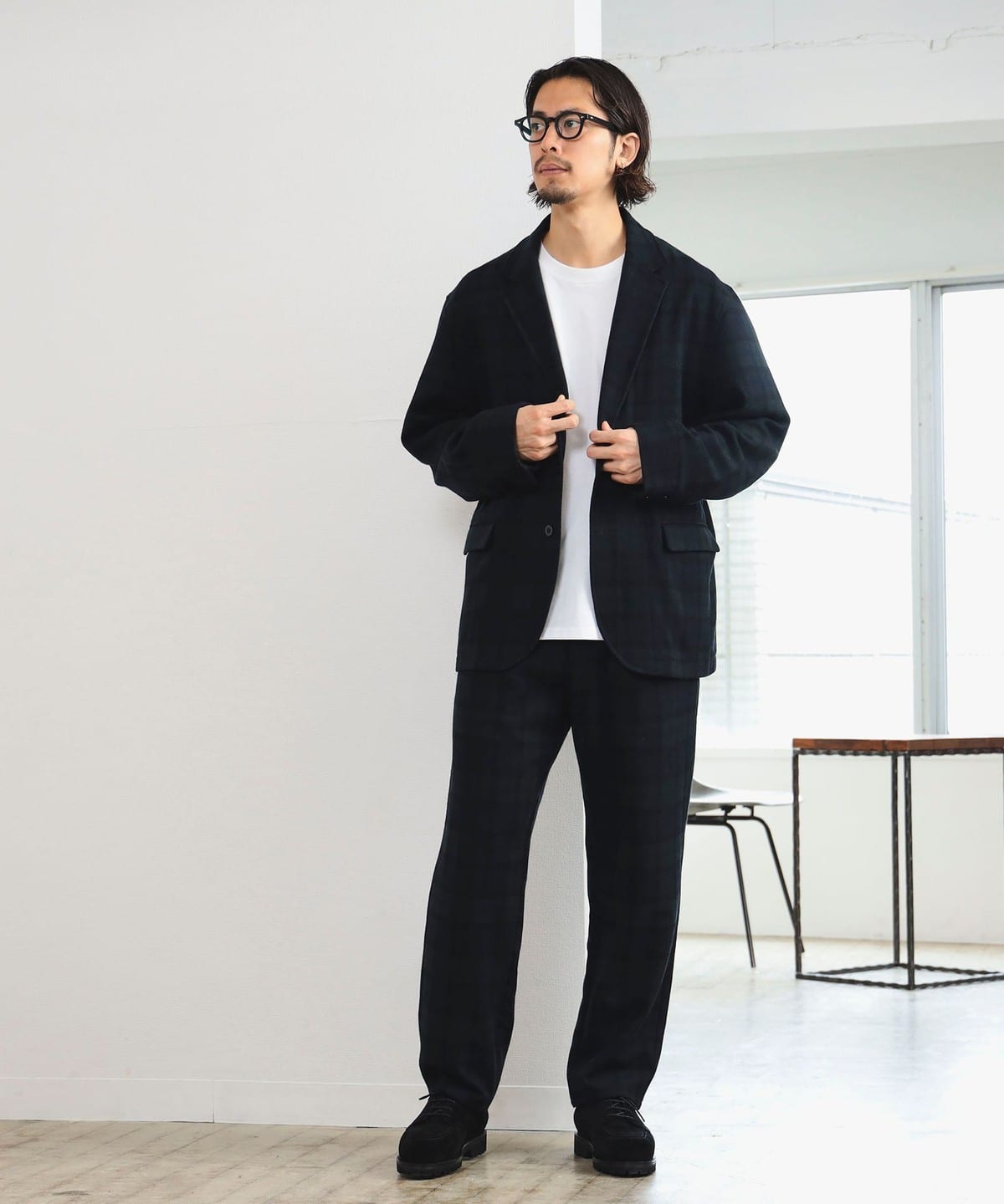 B:MING by BEAMS（ビーミング by ビームス）【12/5新規値下げ】【別注】UNIVERSAL OVERALL × CITY  DWELLERS / ブラックウォッチ ジャケット (セットアップ対応)（ジャケット カジュアルジャケット）通販｜BEAMS