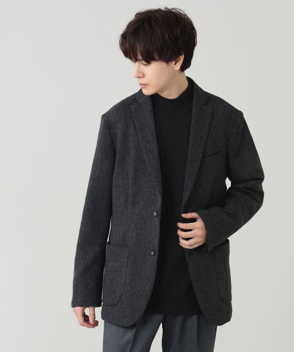 B:MING by BEAMS（ビーミング by ビームス）NOMAD RE:NEWOOL(R) ウールカシミヤ ドビー 2ボタン ジャケット  24AW（ジャケット カジュアルジャケット）通販｜BEAMS