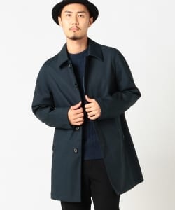 ▲B:MING by BEAMS / ストレッチボンディングステンカラーコート