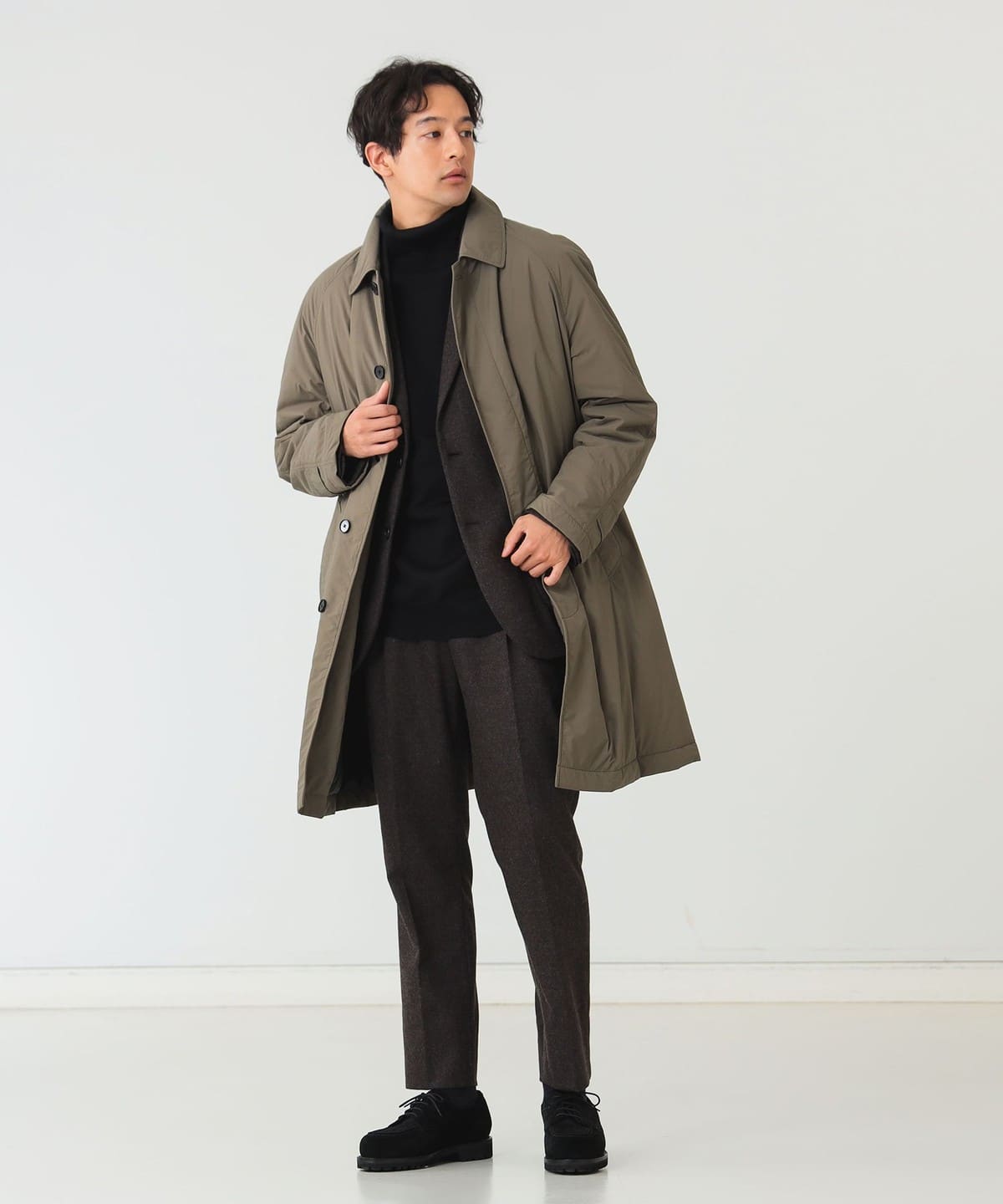 B:MING by BEAMS B:MING by BEAMS (R) 填充不鏽鋼領外套 24AW（外套不鏽鋼領外套）郵購 | BEAMS