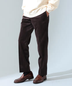 ▲B:MING by BEAMS / NOMAD ベロアツイル スラックス