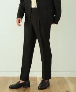 ▲B:MING by BEAMS / NOMAD TRABEST(R) ストレッチ 1プリーツ スラックス