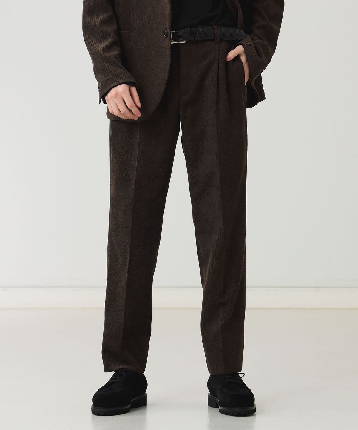 美品 BEAMS NOMAD TECHTWEED ジャケットパンツ セットアップ 91230299803_D_2.jpg