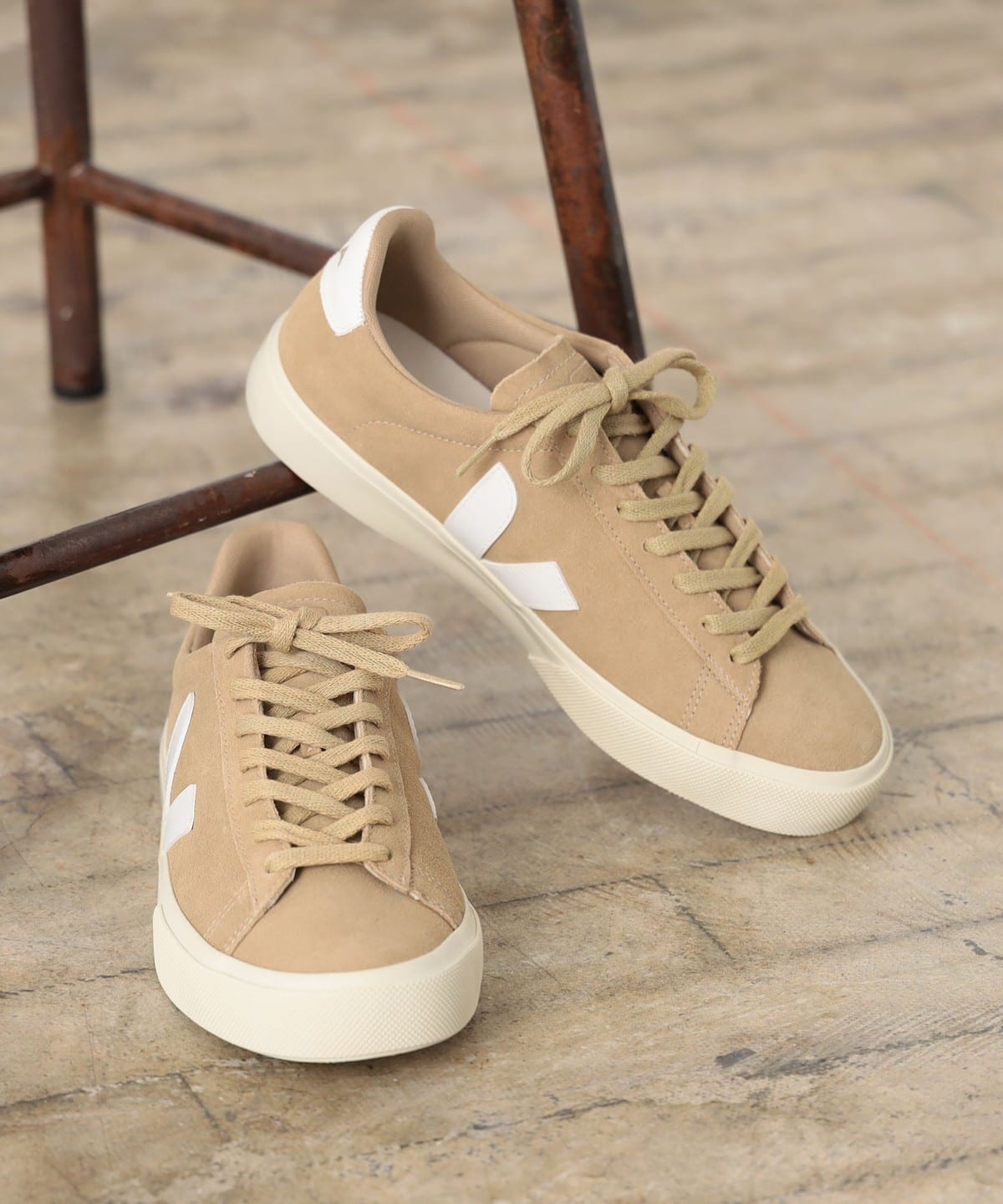 B:MING by BEAMS B:MING by BEAMS VEJA / CAMPO suede sneakers (shoes